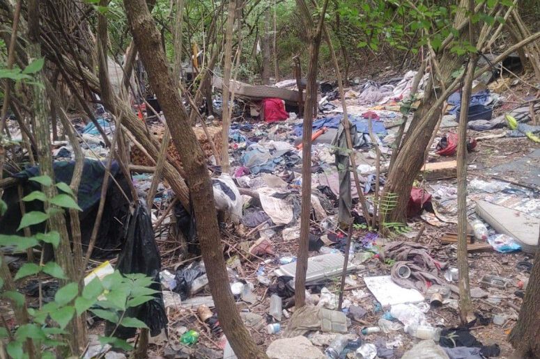 Homeless Camp Cleanup